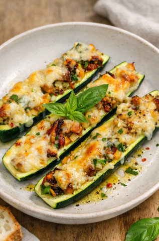 Zucchinis farcis